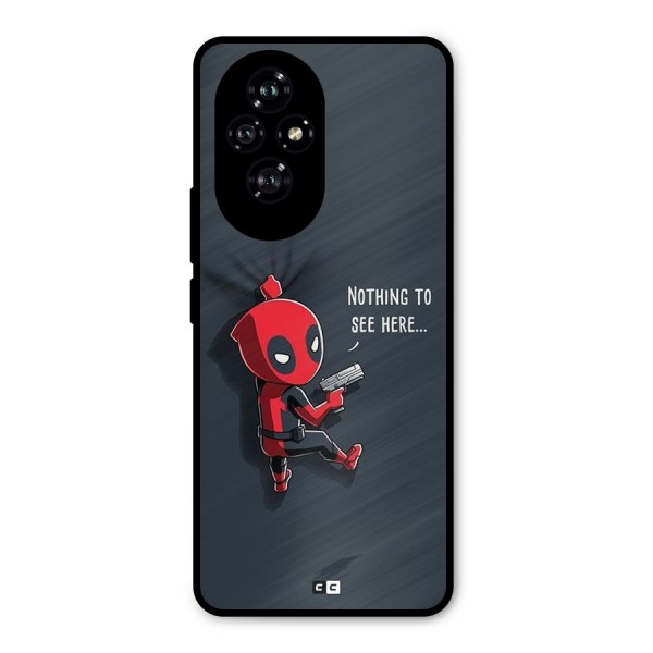 Baby Wade Metal Back Case for Honor 200