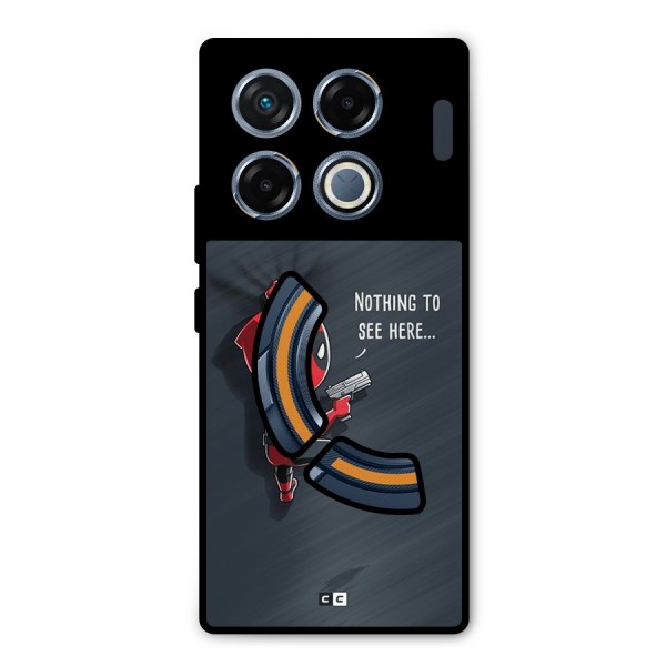 Baby Wade Metal Back Case for Infinix GT 20 Pro