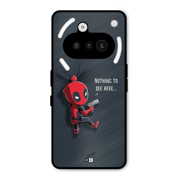 Baby Wade Metal Back Case for Nothing Phone 3a