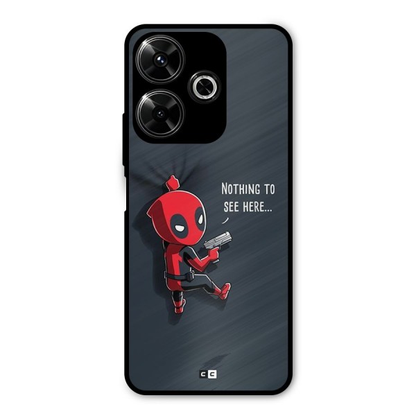 Baby Wade Metal Back Case for Redmi 13 5G
