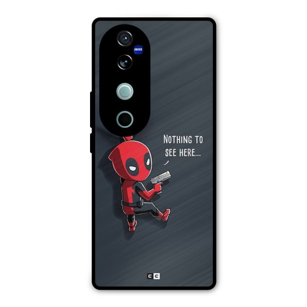 Baby Wade Metal Back Case for Vivo V40
