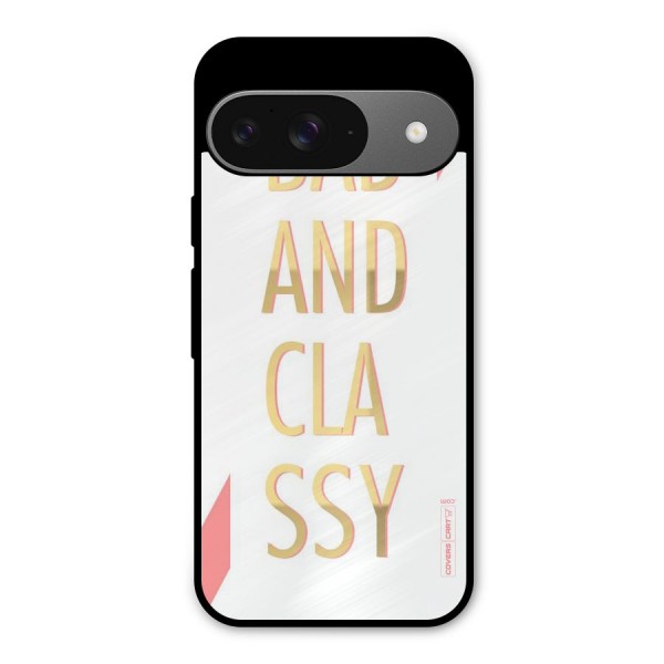 Bad And Classy Metal Back Case for Google Pixel 9