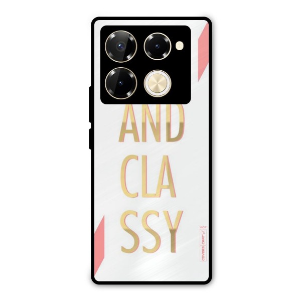 Bad And Classy Metal Back Case for Infinix Note 40 Pro Plus