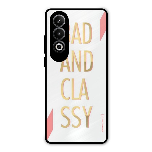 Bad And Classy Metal Back Case for OnePlus Nord CE4