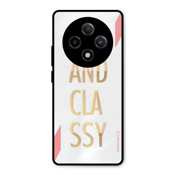 Bad And Classy Metal Back Case for Oppo F27 Pro Plus