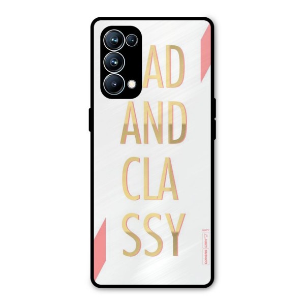 Bad And Classy Metal Back Case for Oppo Reno5 Pro 5G