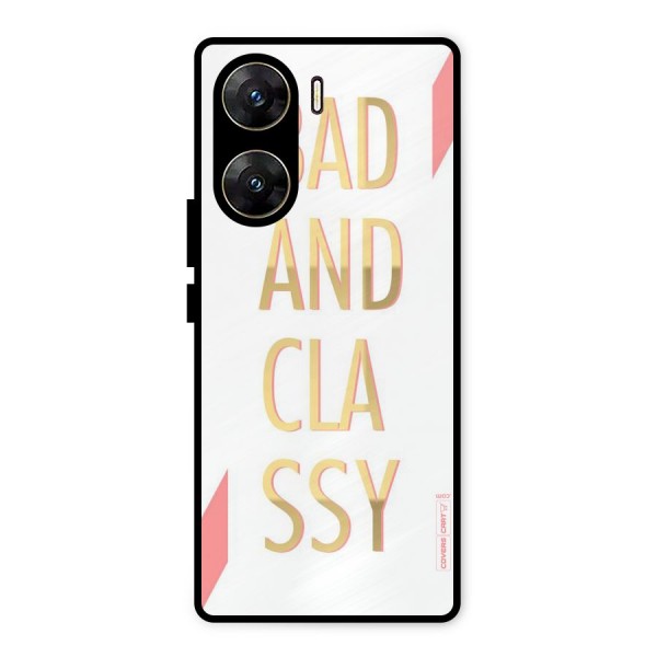 Bad And Classy Metal Back Case for Vivo V29e