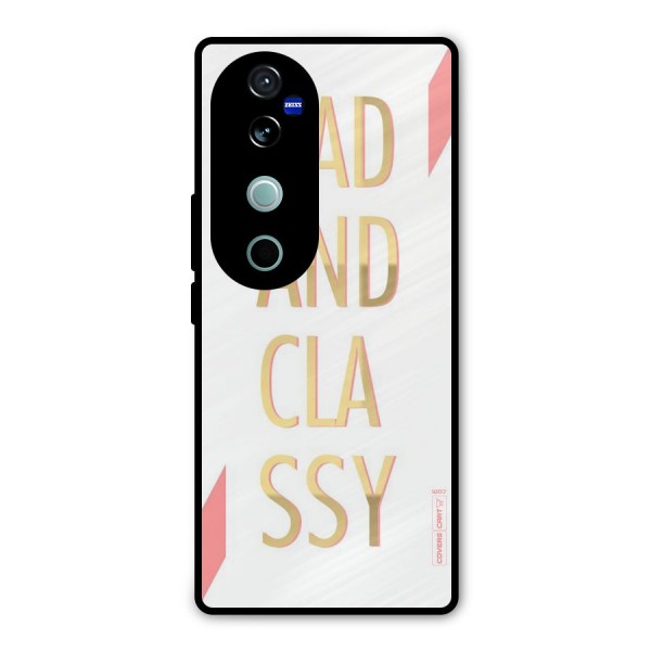 Bad And Classy Metal Back Case for Vivo V40 Pro
