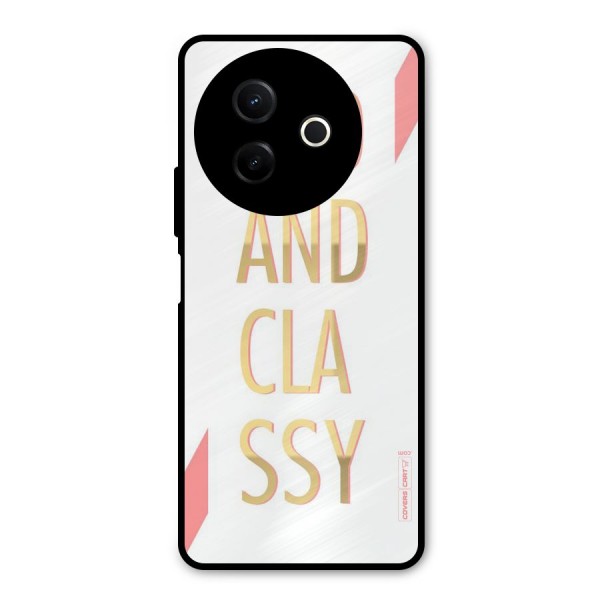 Bad And Classy Metal Back Case for Vivo Y39