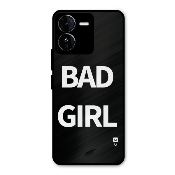 Bad Girl Attitude Metal Back Case for iQOO Z9