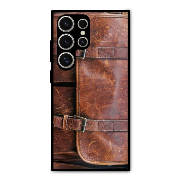 Bag Design (Printed) Metal Back Case for Galaxy S24 Ultra