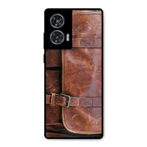 Bag Design (Printed) Metal Back Case for Motorola Edge 50 Fusion