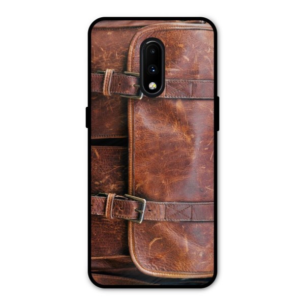 Bag Design (Printed) Metal Back Case for OnePlus 7