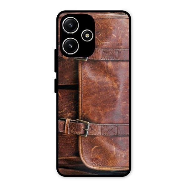 Bag Design (Printed) Metal Back Case for Redmi 12 5G