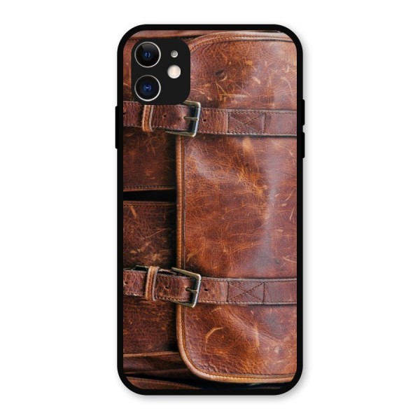 Bag Design (Printed) Metal Back Case for iPhone 11