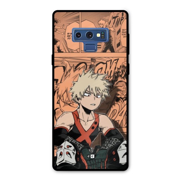 Bakugo Anime Manga Metal Back Case for Galaxy Note 9