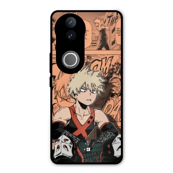 Bakugo Anime Manga Metal Back Case for Vivo V50e
