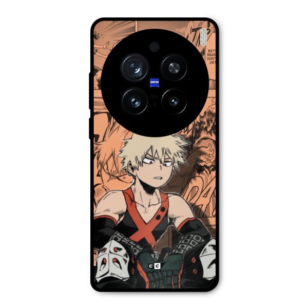 Bakugo Anime Manga Metal Back Case for Vivo X200 Pro