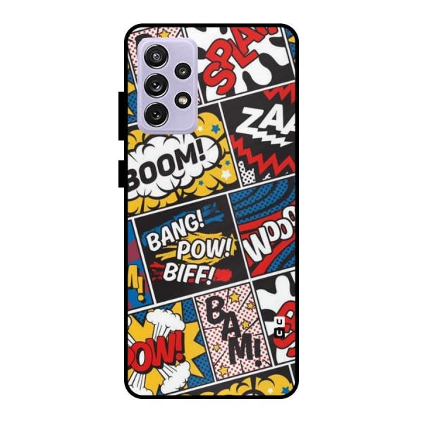 Bam Pattern Metal Back Case for Galaxy A72