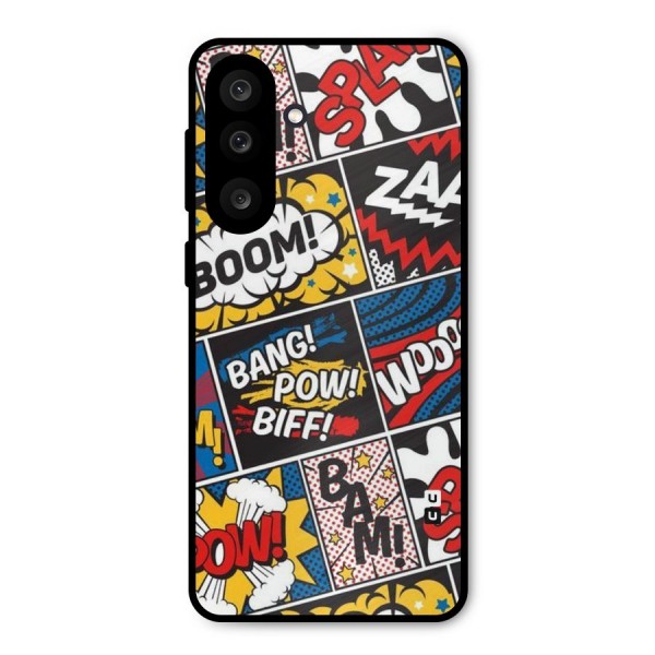 Bam Pattern Metal Back Case for Galaxy M56
