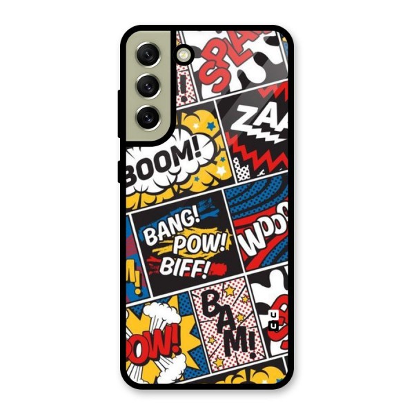 Bam Pattern Metal Back Case for Galaxy S21 FE 5G (2023)