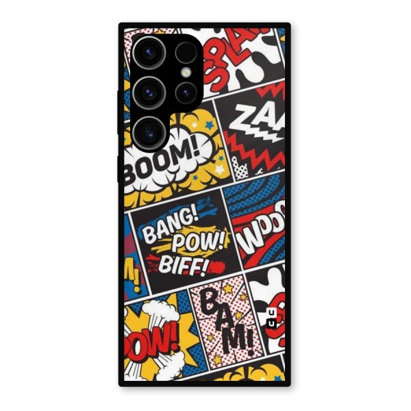Bam Pattern Metal Back Case for Galaxy S23 Ultra