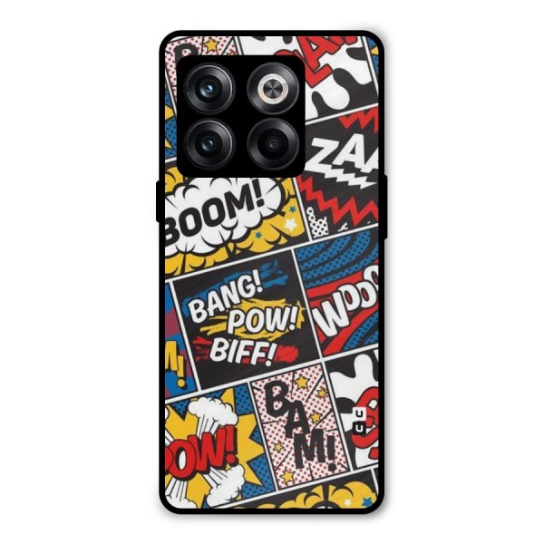 Bam Pattern Metal Back Case for OnePlus 10T