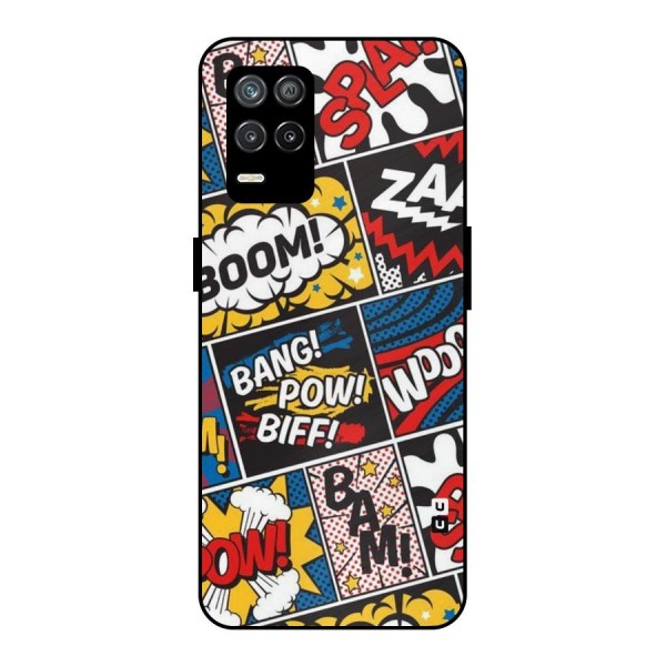 Bam Pattern Metal Back Case for Realme 9 5G