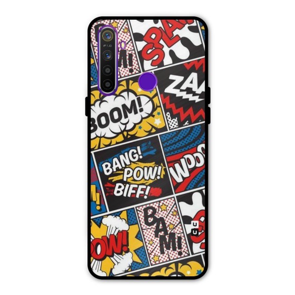 Bam Pattern Metal Back Case for Realme Narzo 10