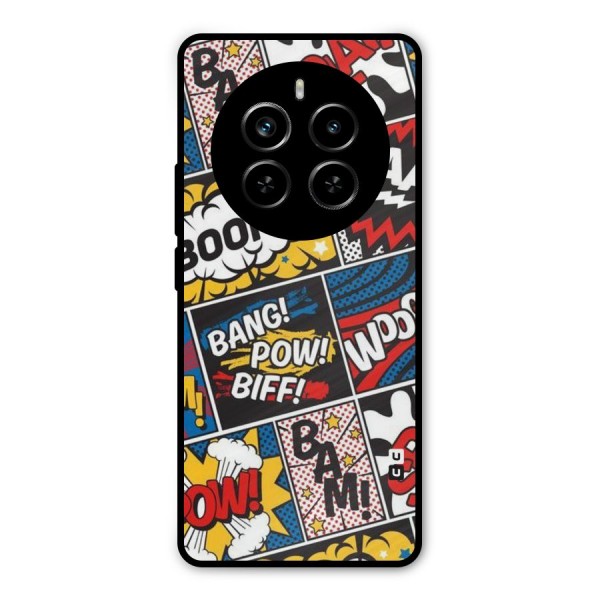 Bam Pattern Metal Back Case for Realme P1 Pro