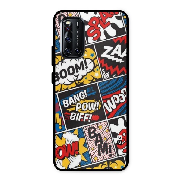 Bam Pattern Metal Back Case for Vivo V19