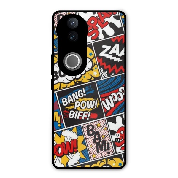 Bam Pattern Metal Back Case for Vivo V50e
