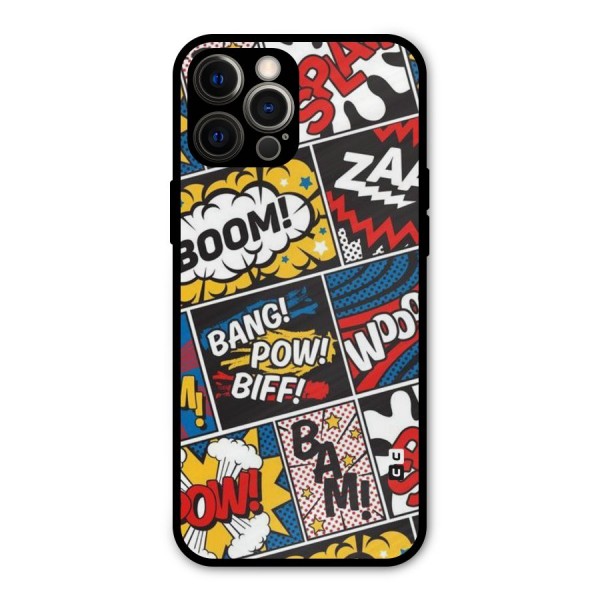Bam Pattern Metal Back Case for iPhone 12 Pro Max