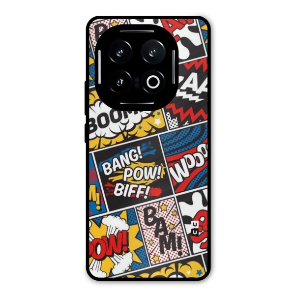 Bam Pattern Metal Back Case for iQOO 13