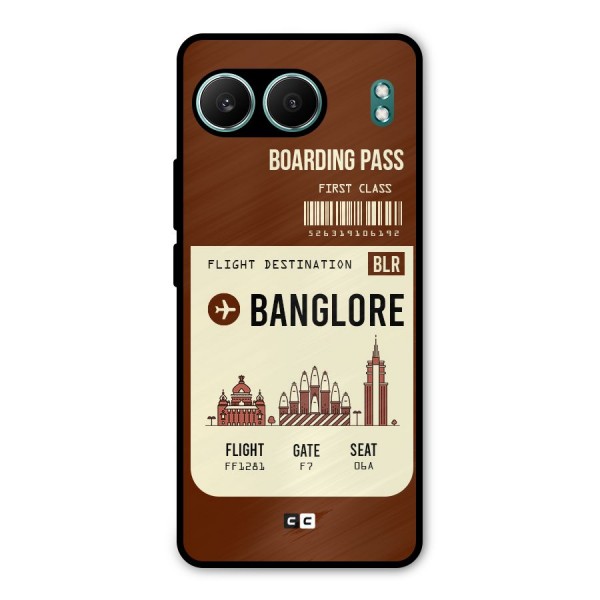 Banglore Boarding Pass Metal Back Case for OnePlus Nord 4