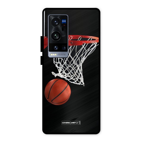 Basketball Metal Back Case for Vivo X60 Pro Plus