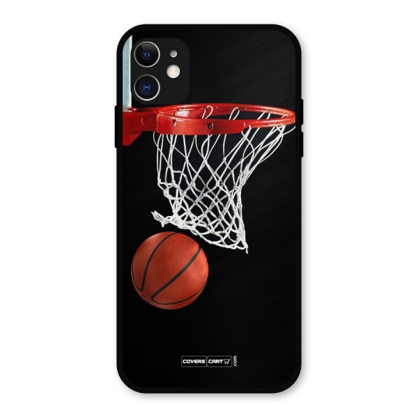 Basketball Metal Back Case for iPhone 11