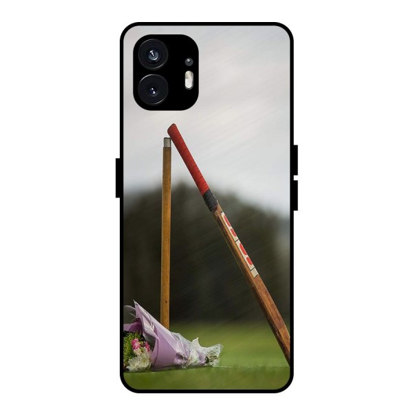 Bat Wicket Metal Back Case for Nothing Phone 2