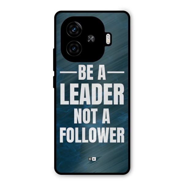 Be A Leader Metal Back Case for iQOO Z9 Turbo