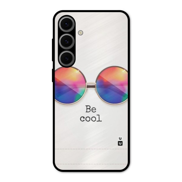 Be Cool Metal Back Case for Galaxy S24 FE