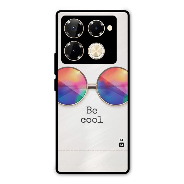 Be Cool Metal Back Case for Infinix Note 40 Pro Plus