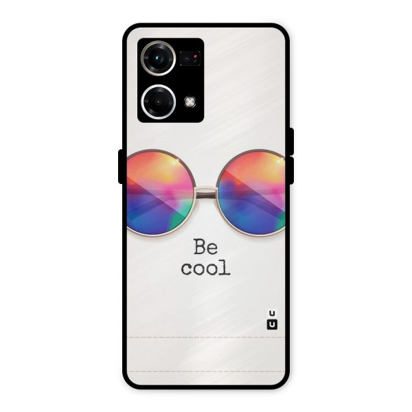 Be Cool Metal Back Case for Oppo F21 Pro 4G