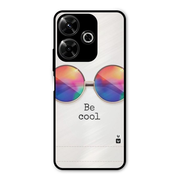 Be Cool Metal Back Case for Poco M6 Plus