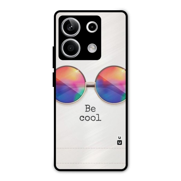 Be Cool Metal Back Case for Redmi Note 13 5G