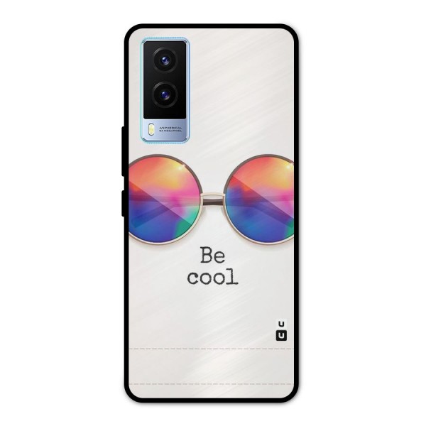 Be Cool Metal Back Case for Vivo V21e 5G