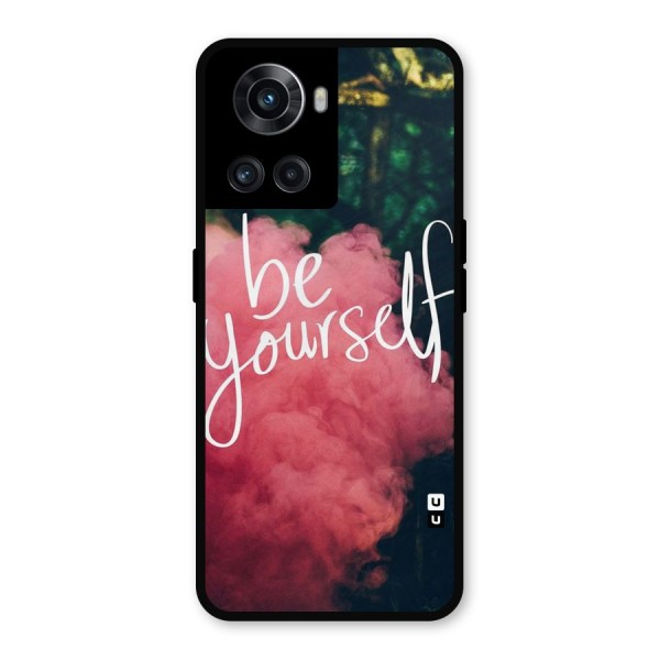 Be Yourself Greens Metal Back Case for OnePlus 10R