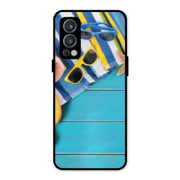 Beach Ready Metal Back Case for OnePlus Nord 2 5G