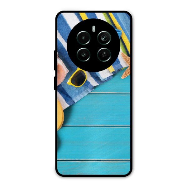 Beach Ready Metal Back Case for Realme 12 Pro Plus