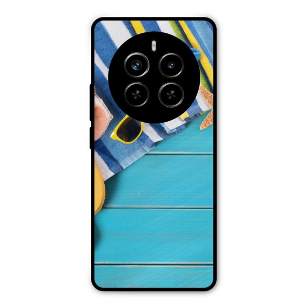 Beach Ready Metal Back Case for Realme P1 Pro