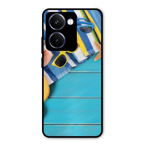 Beach Ready Metal Back Case for Realme P3 Ultra